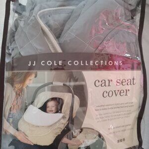 J.J COLE COLLECTIONS Fleece Lined Carseat/stroller cover Brand New